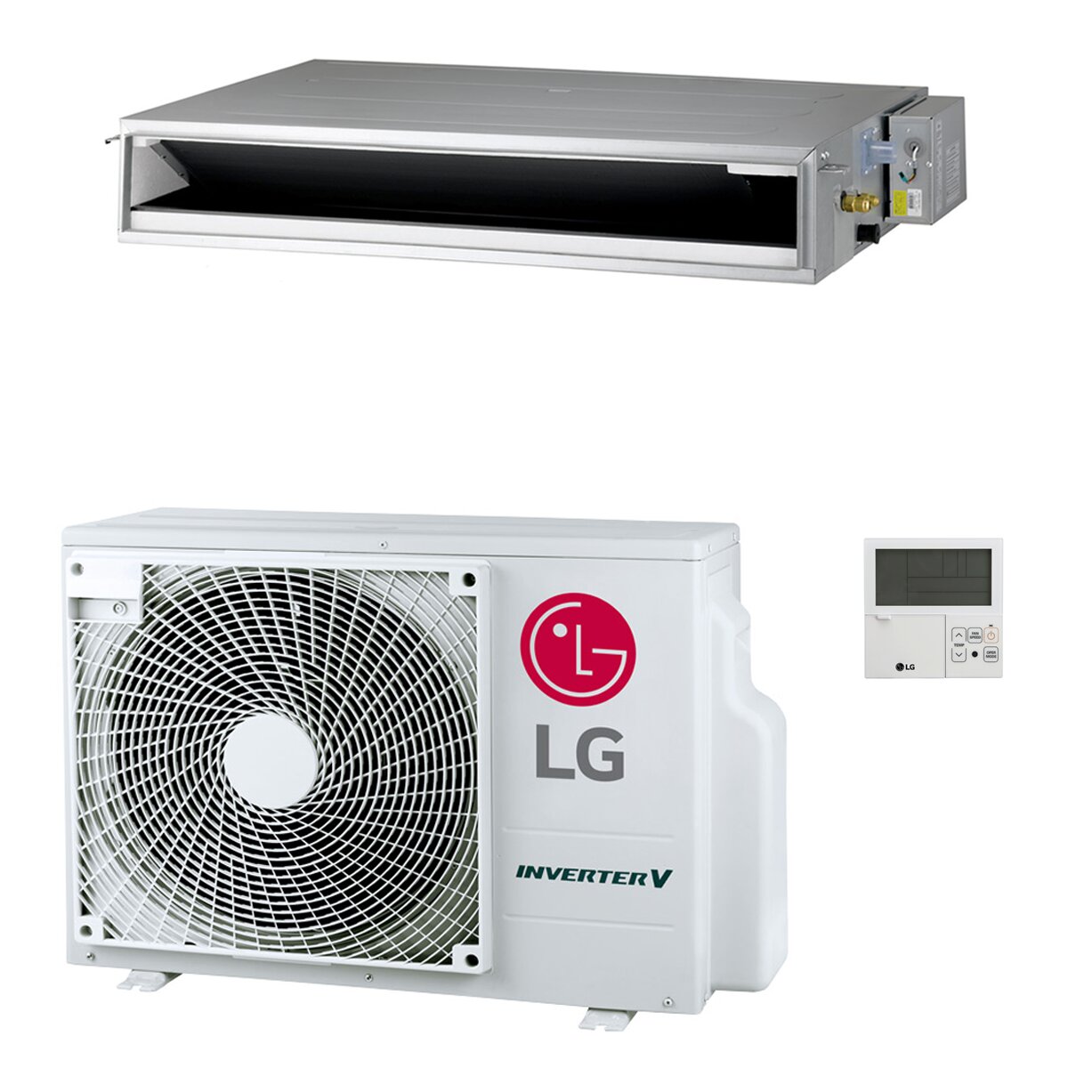 LG Ducted Air Conditioner CL Compact 24000 BTU R32 Inverter A+/A+ - LOW HEAD