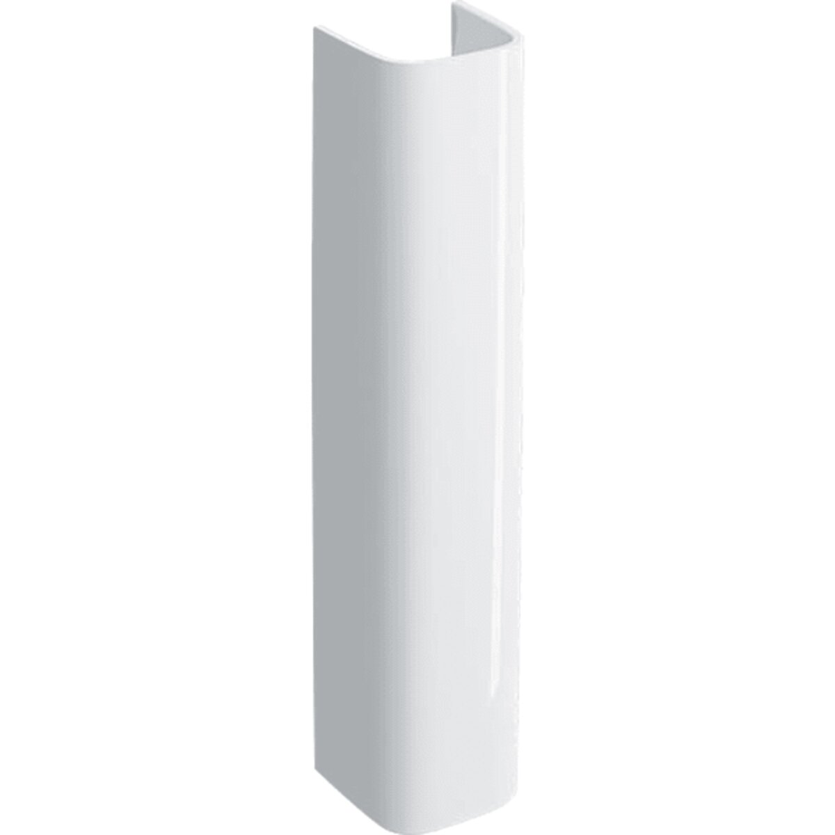 Colonne pour lavabo Geberit Selnova Square blanc