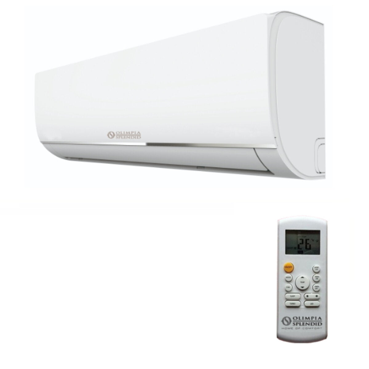 Olimpia Splendid Nexya S4 E Inverter dual split air conditioner 9000+9000 BTU A++ wi-fi external unit 4 kW