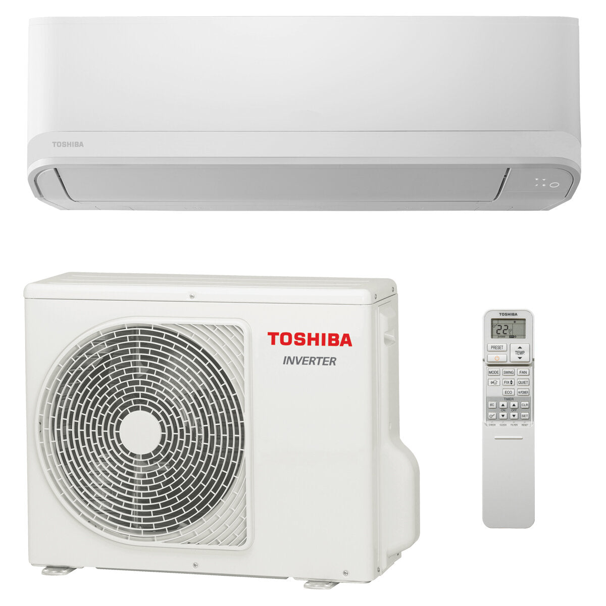 Climatiseur Toshiba Seiya Classic 7000 BTU R32 Inverter A++