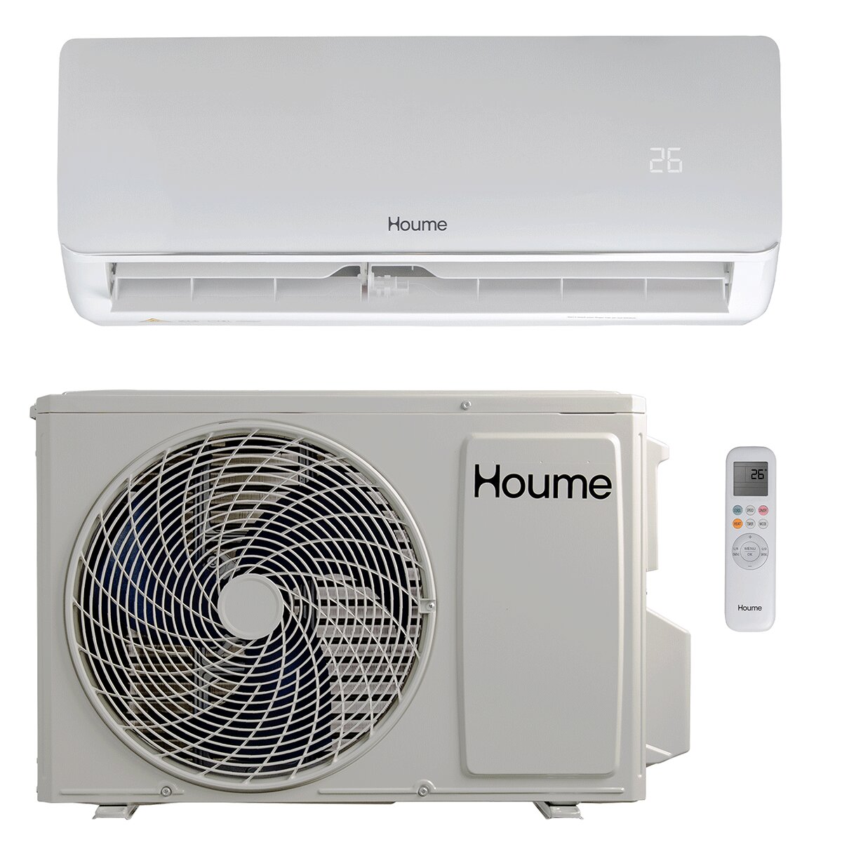 Houme Elèa Flow 9000 BTU R32 Inverter A++ WiFi Air Conditioner