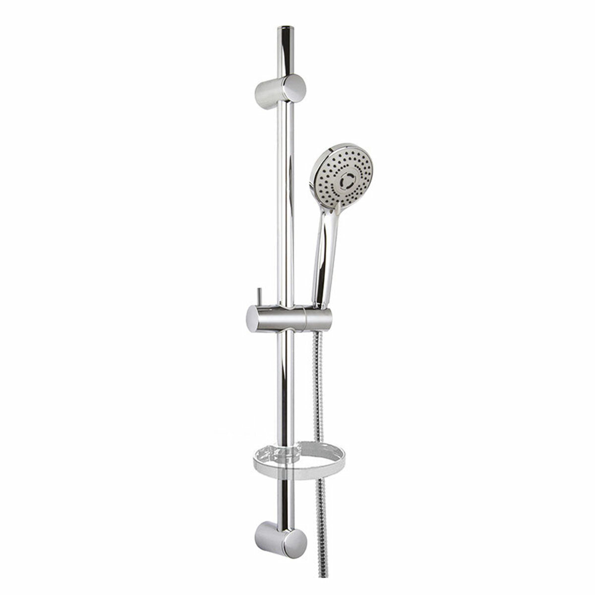 Fima Carlo Frattini Wellness Series sliding rail with ABS shower and soap dish
