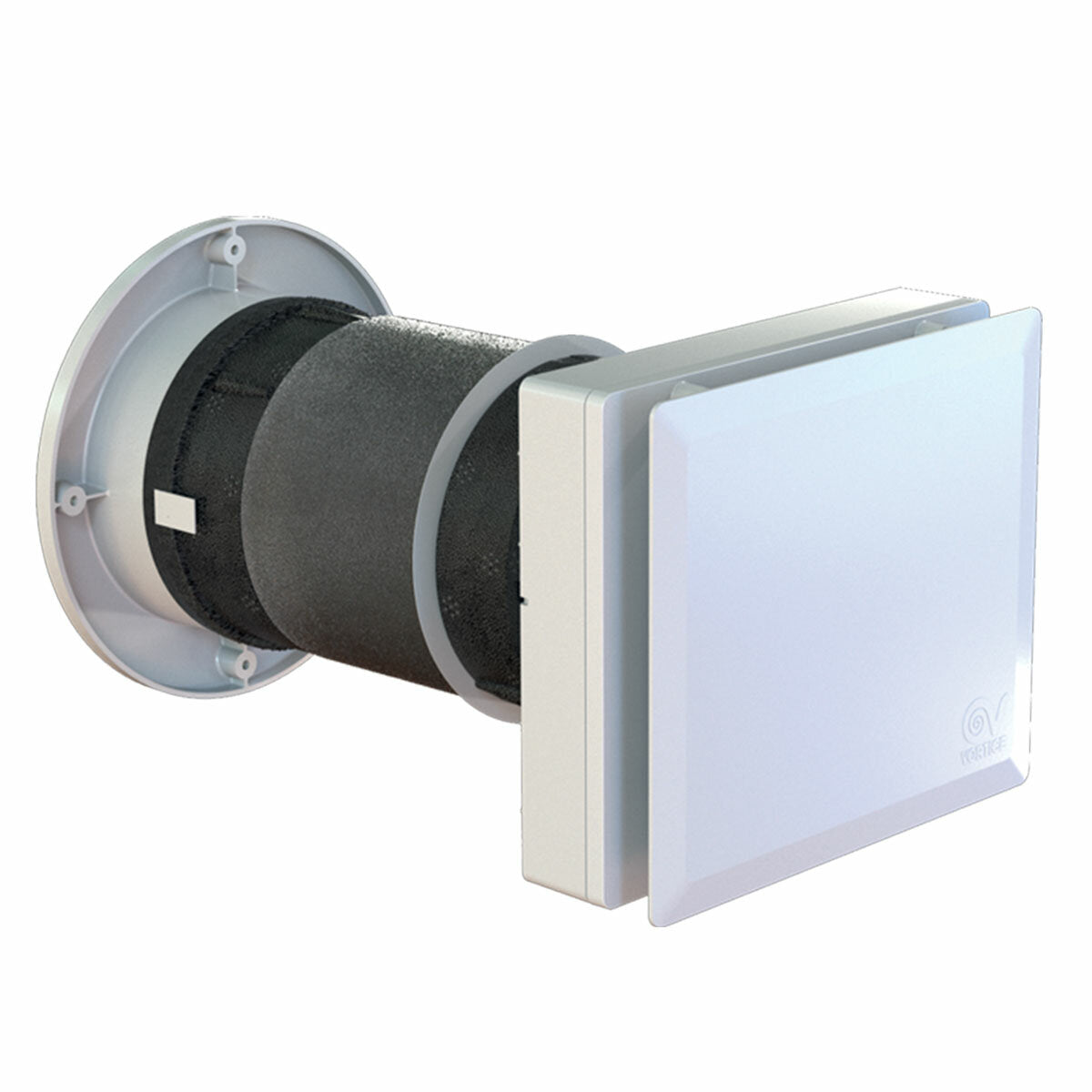 Ventilation mécanique contrôlée décentralisée Vortice Vort HRW 60 Mono Evo HCS avec récupération de chaleur Ø 160 mm