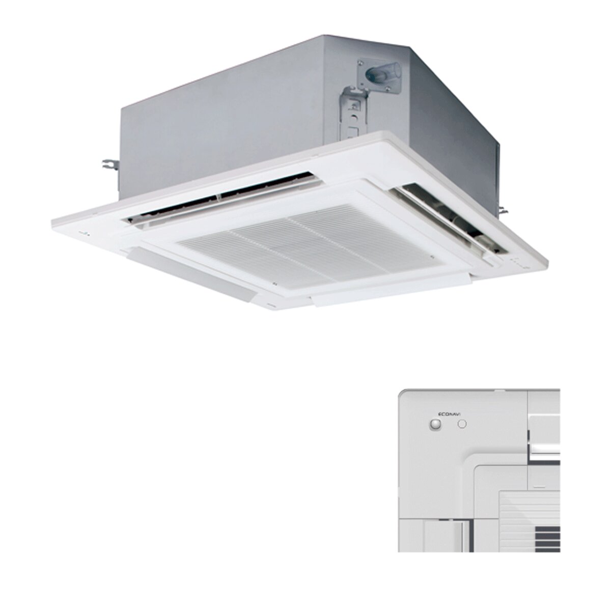 Panasonic PACi NX Standard 4-Wege-Kassettenklimagerät 21000 BTU R32 Inverter A++/A++