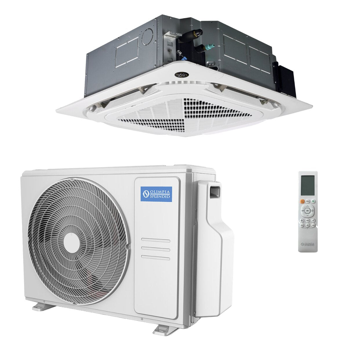 Olimpia Splendid Nexya S6 E Cassette Air Conditioner 24,000 BTU R32 Inverter A++/A+