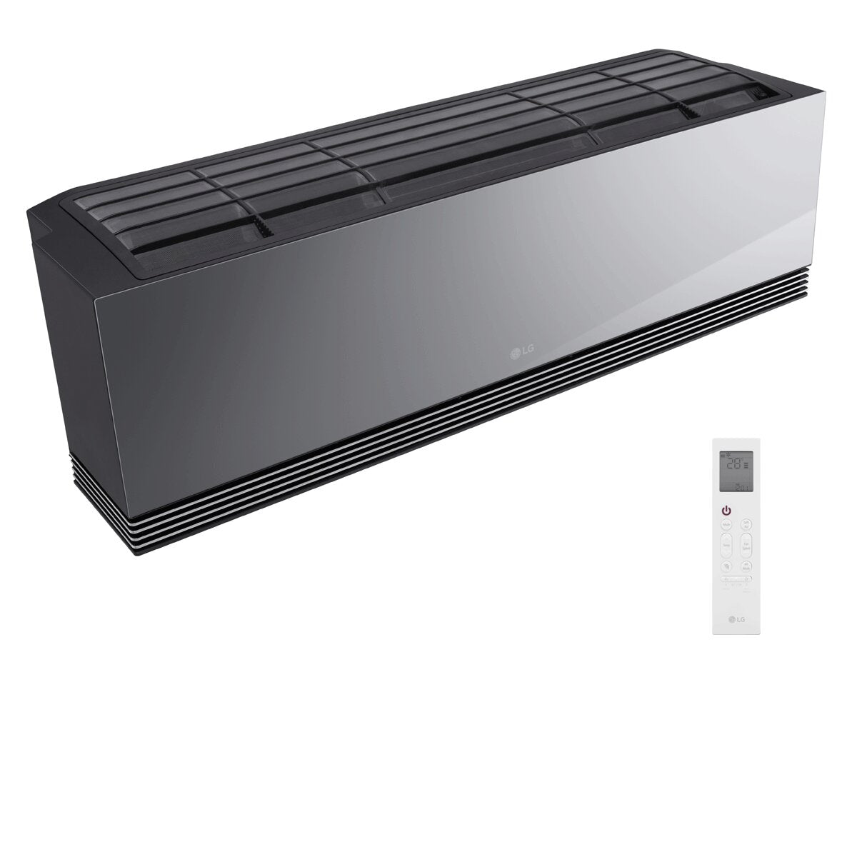 LG ARTCOOL Mirror AI dual split air conditioner 12000+18000 BTU inverter A+++ wifi external unit 5.3 kW