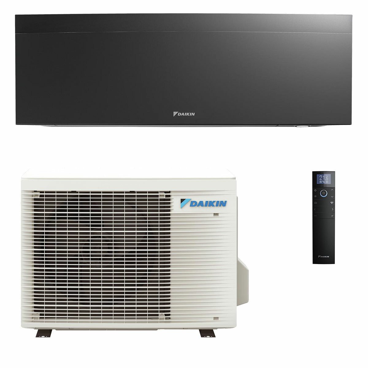 Daikin Emura 3 9000 BTU R32 Climatiseur Inverter A+++ avec WiFi Noir