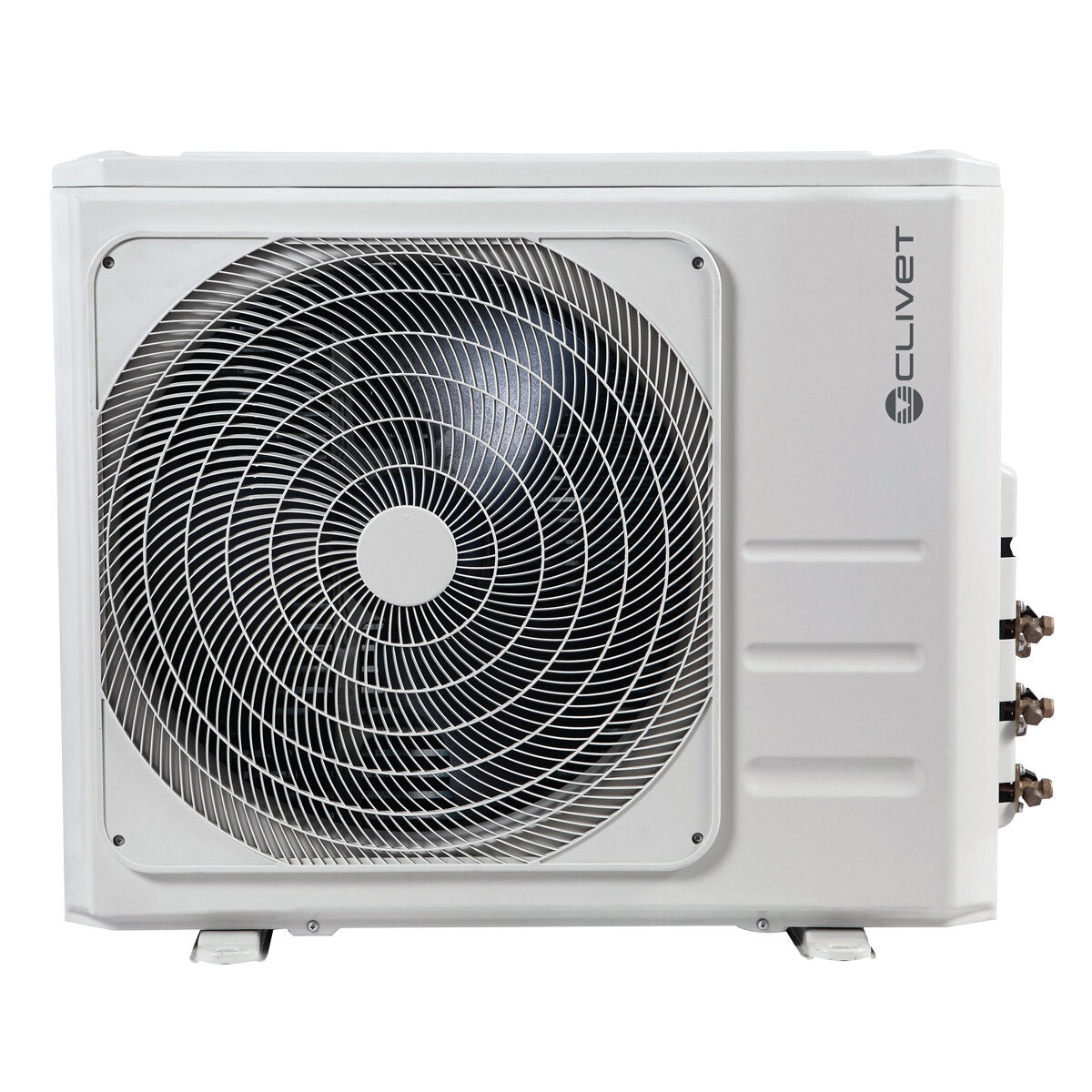 Climatiseur split d&#39;essai Clivet EZCool 12000+12000+24000 BTU inverseur A++ unité extérieure 10,5 kW