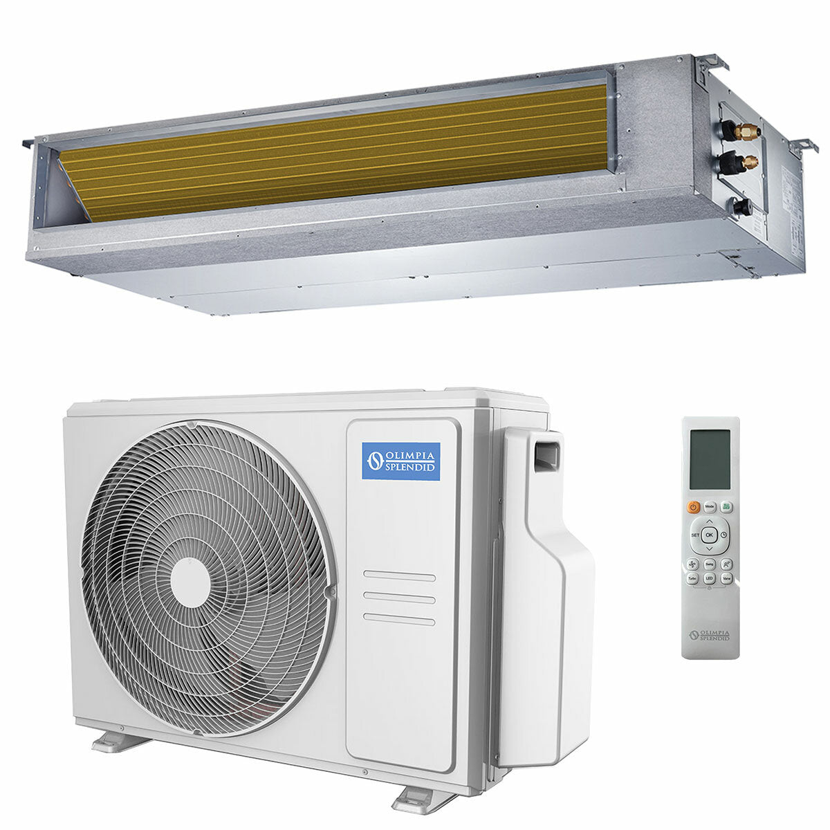 Climatiseur gainable Olimpia Splendid Nexya S5 E Duct 24.000 BTU inverter A++ R32