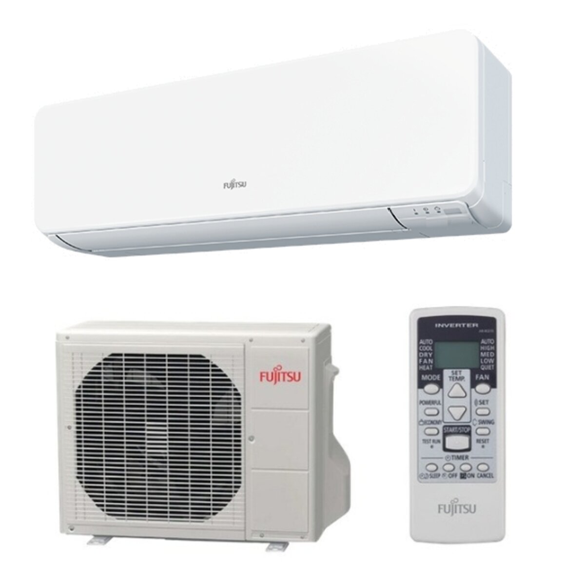 Climatiseur Fujitsu série KP 9000 BTU Inverter A++