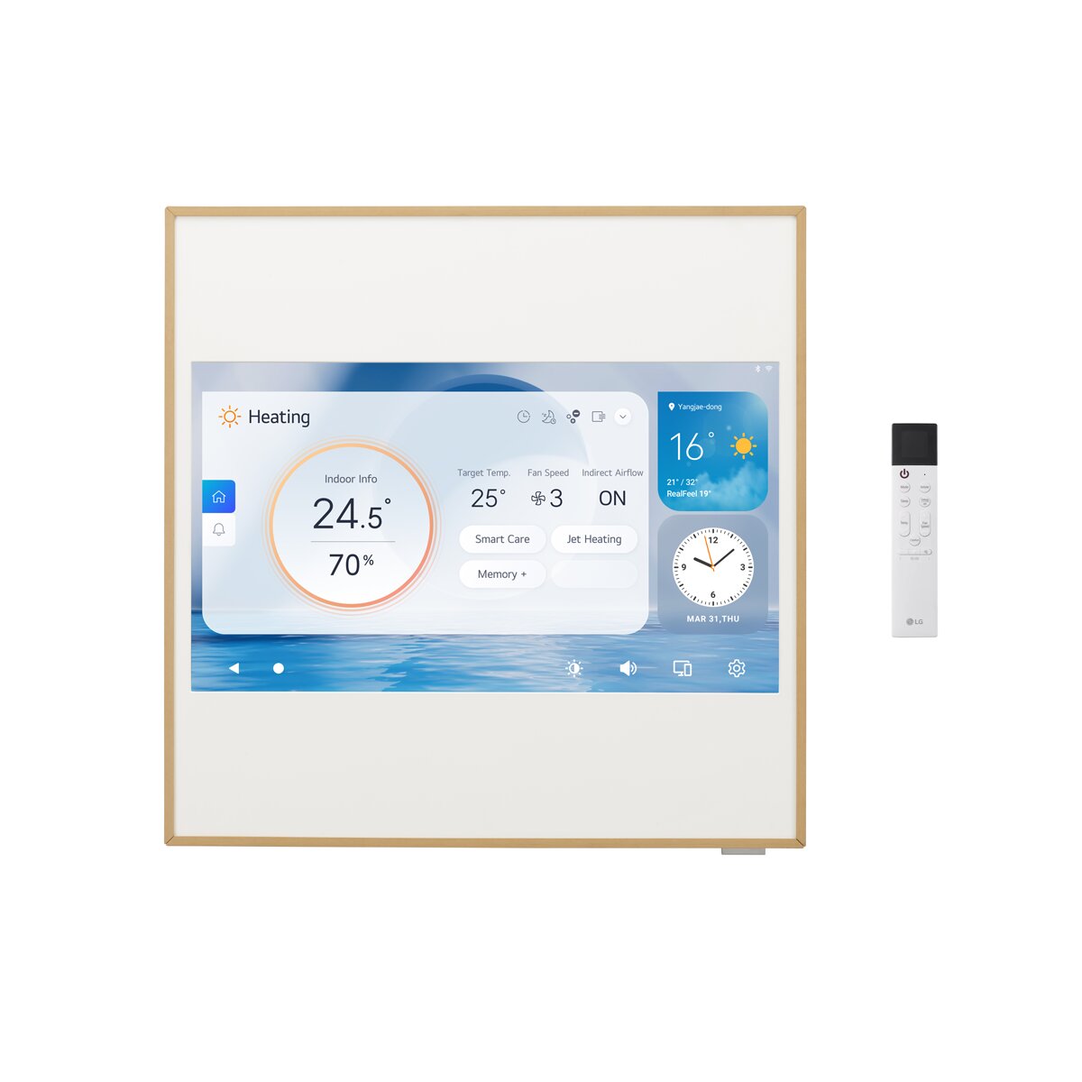 LG ARTCOOL Gallery LCD Testgerät Split-Klimaanlage 9000+9000+12000 BTU Inverter A+++ WLAN-Außeneinheit 5,3 kW 