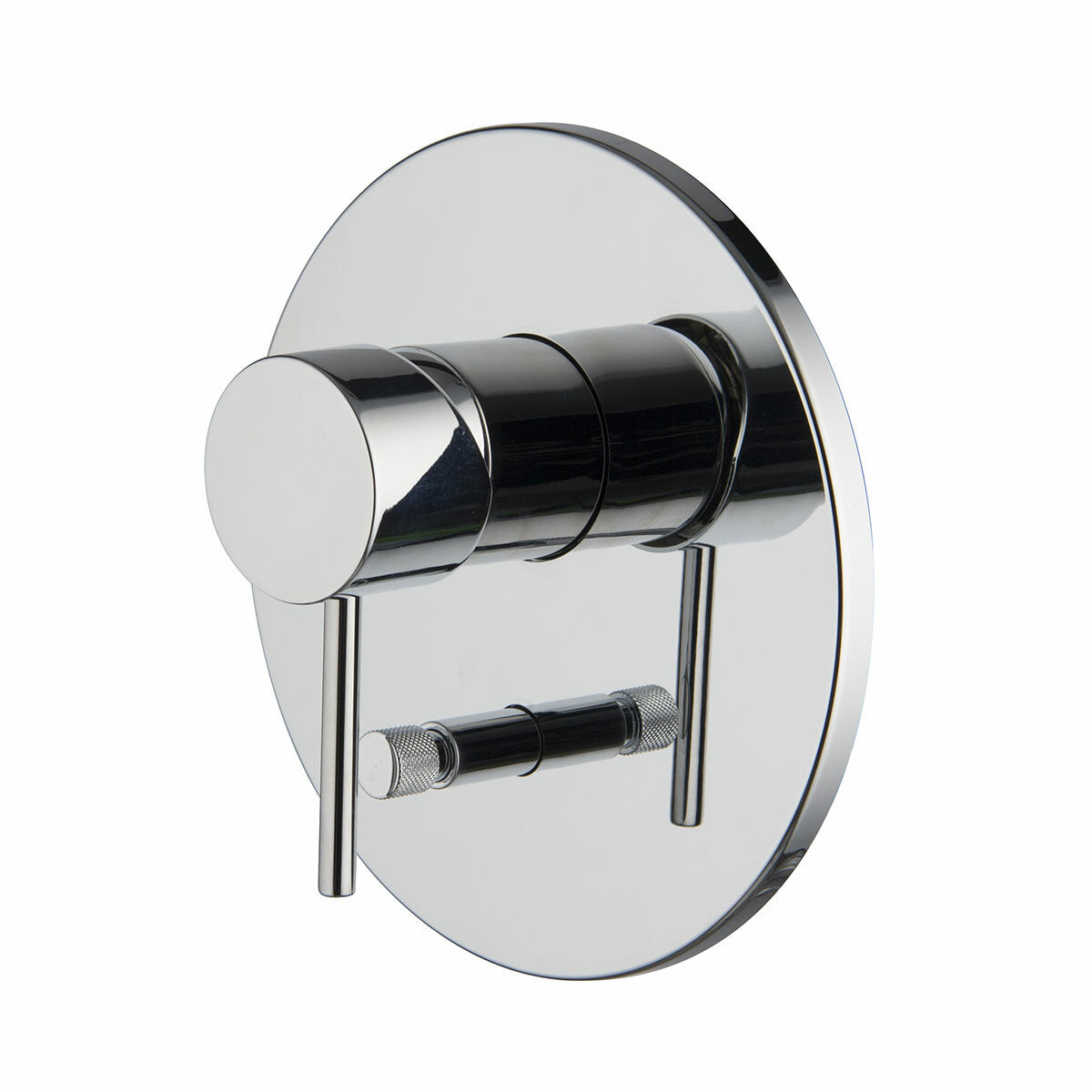 Fima Carlo Frattini Spillo Up built-in shower mixer with two outlet diverter. Outside part only.