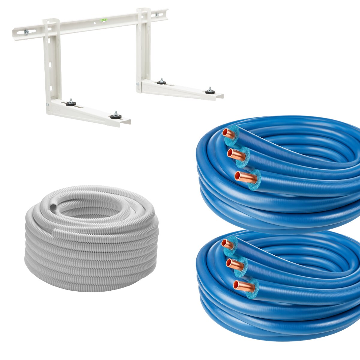 5 m Monosplit-Klimaanlagen-Installationsset 1/4 x 3/8