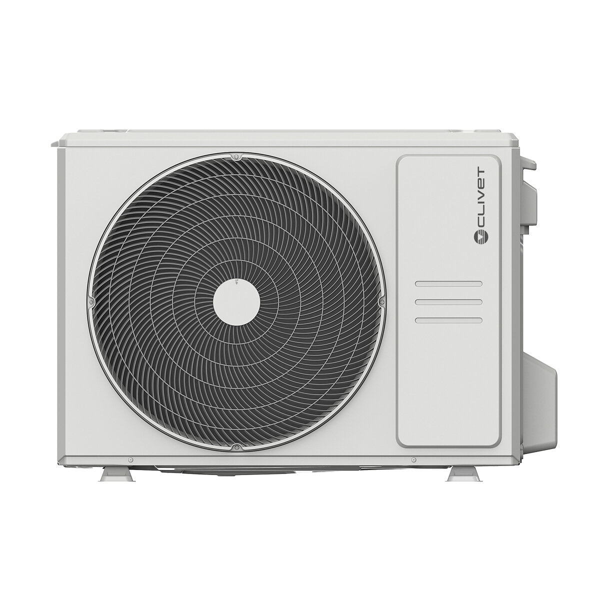 Climatiseur split d'essai Clivet Cristallo 2 9000+9000+12000 BTU inverseur A++ unité extérieure wifi 7,9 kW 