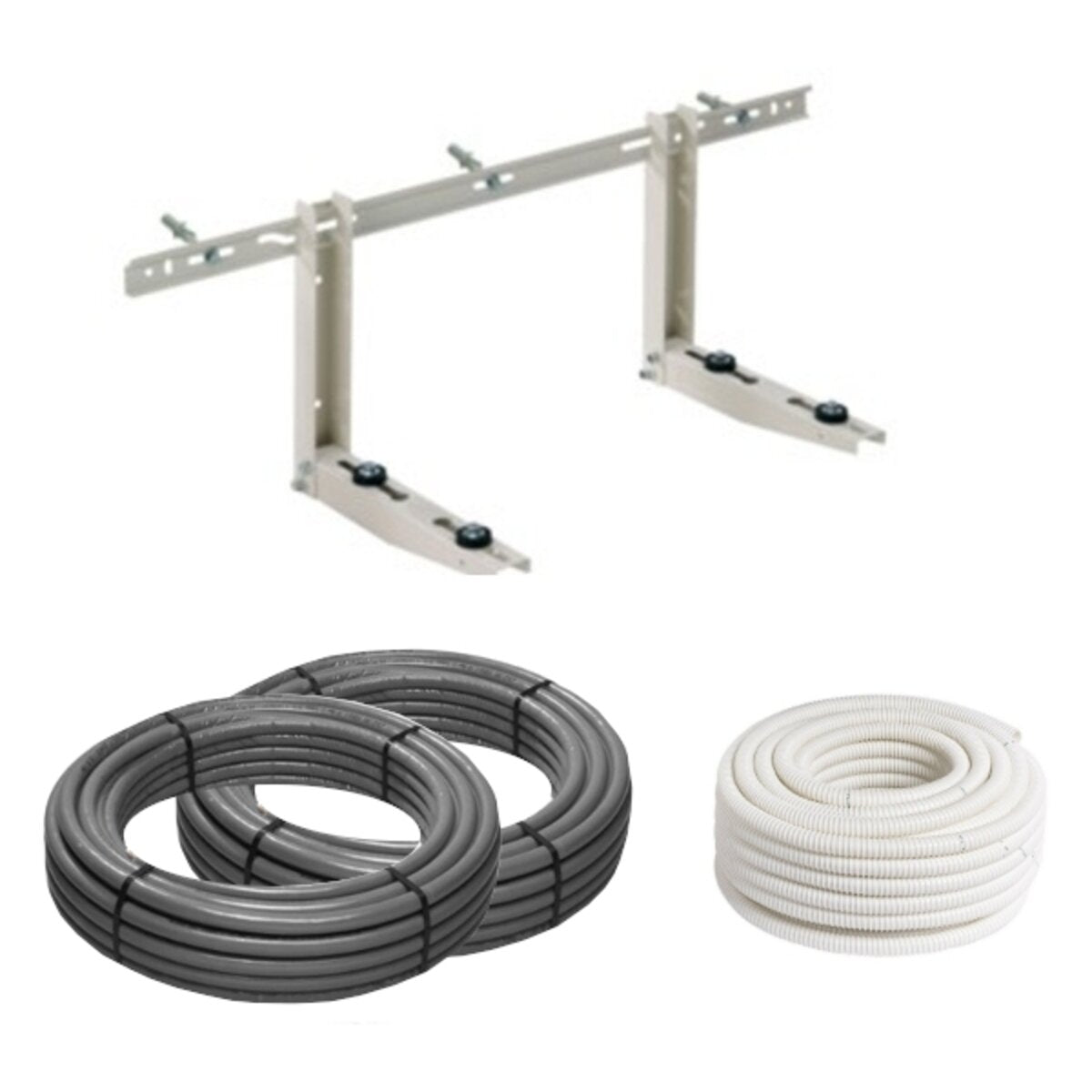 Kit d'installation de climatiseur monosplit 5 m 1/4" x 1/2"