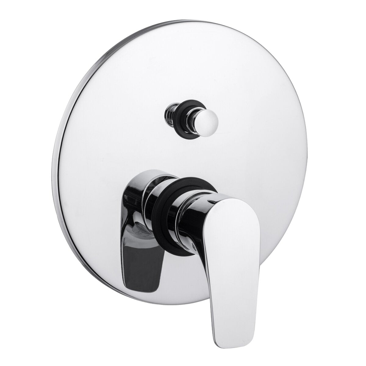 Mitigeur de douche encastré Paffoni LIME LM015 – 2 sorties avec inverseur à bouton-poussoir