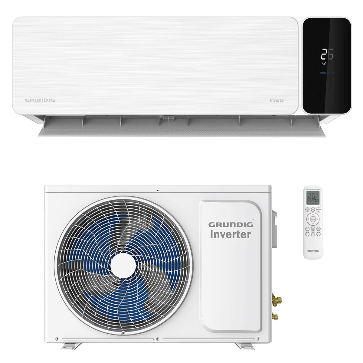 Grundig PROLOGUE GR-4 9000 BTU R32 Inverter WiFi A++/A+ Air Conditioner