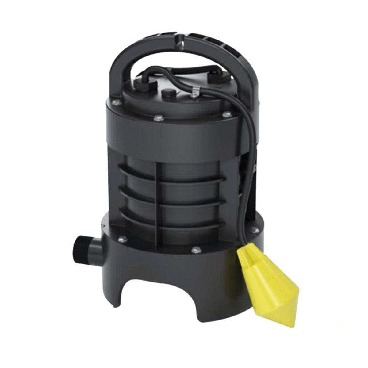 Pompe submersible Sanipump avec système de broyage Sanitrit monophasé de 1,5 kW