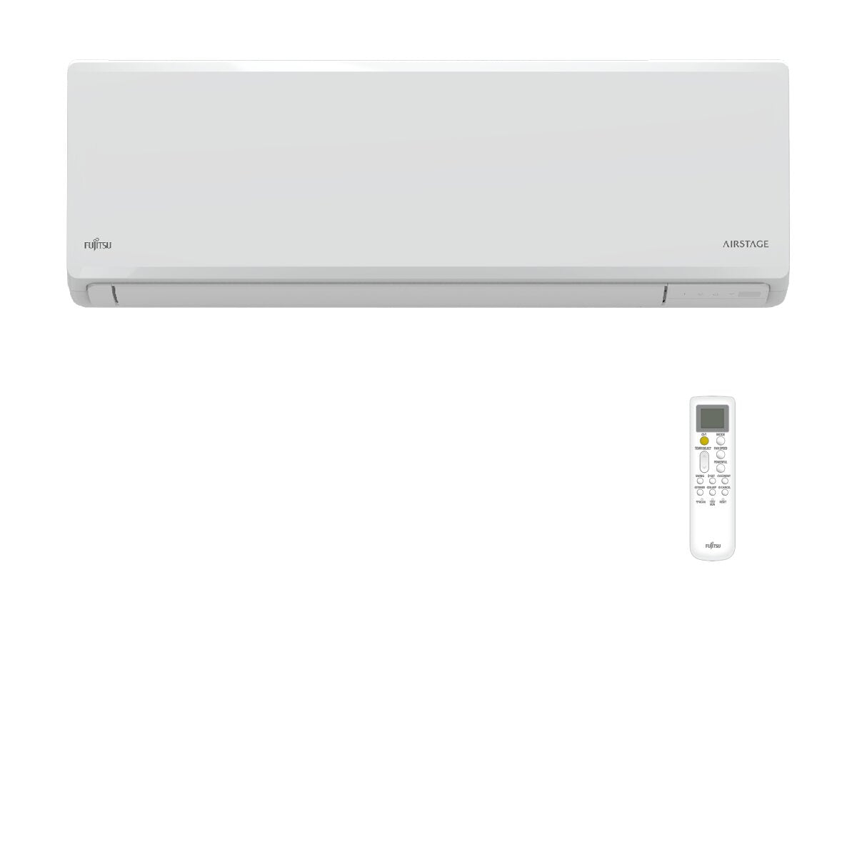Climatiseur split Fujitsu série KN WiFi d'essai 9000+9000+12000 BTU Inverter A+++ unité externe wifi 5,4 kW 