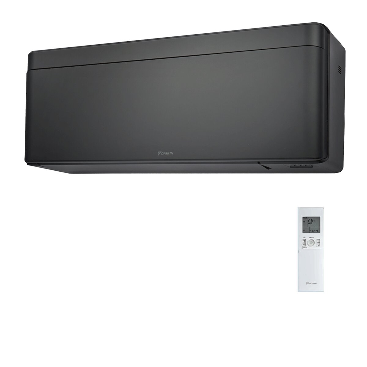 Daikin Stylish Total Black dual split air conditioner 9000+15000 BTU inverter A+++ wifi external unit 5 kW