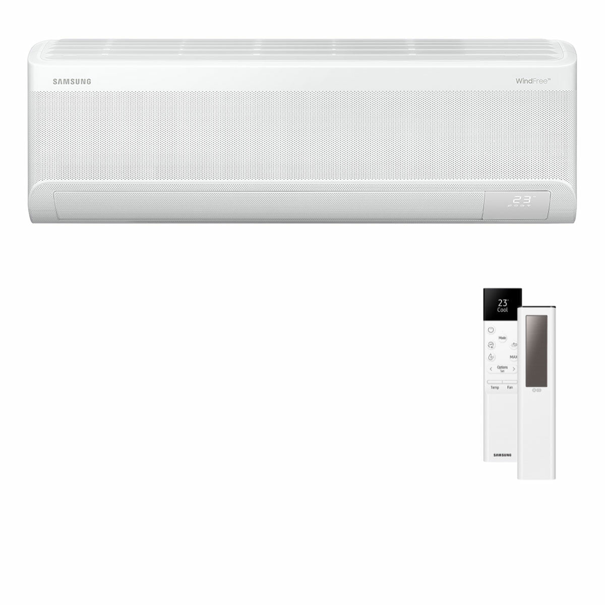 Samsung Windfree Avant S2 Dual-Split-Klimaanlage 7000+9000 BTU Wechselrichter A+++ WLAN-Außeneinheit 4 kW 