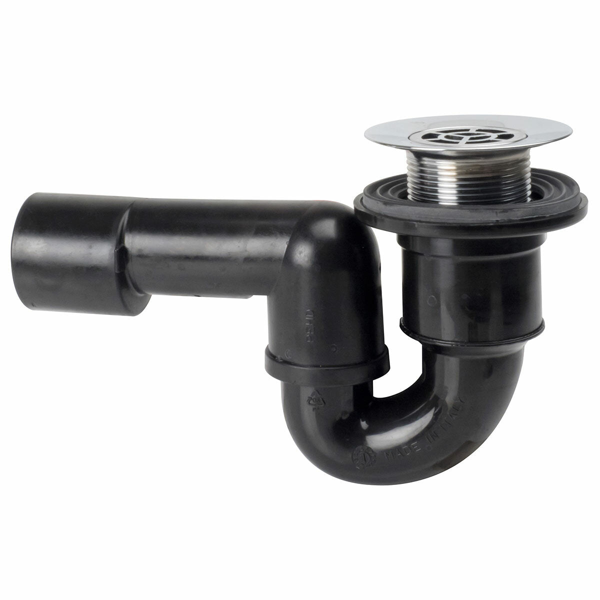 Valsir complete siphon for shower drain in HDPE