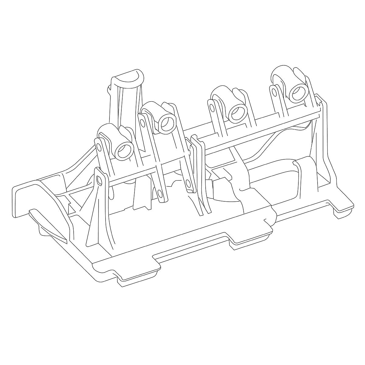 OLI lever block for OLI EVO 330 toilet cistern