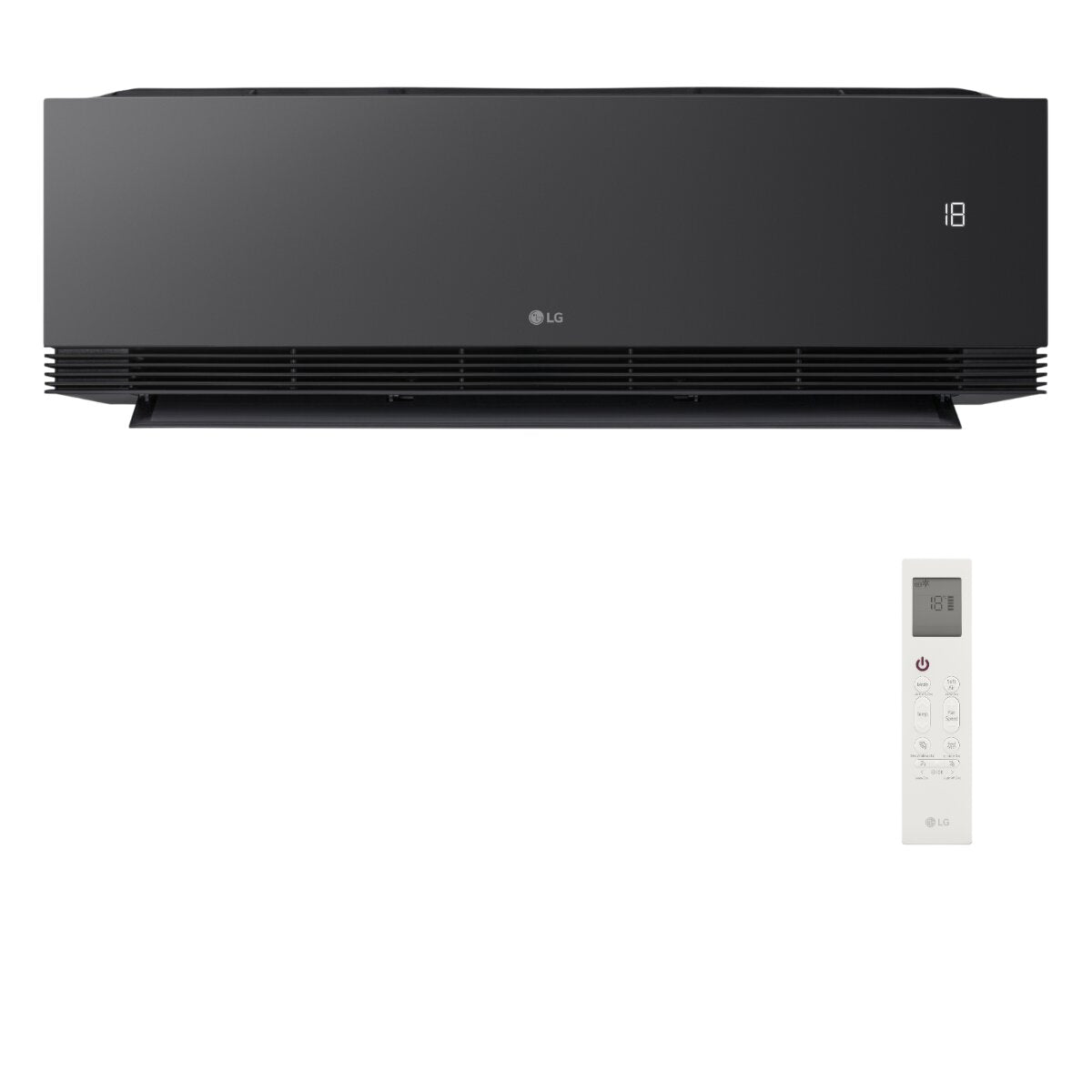 LG ARTCOOL Black AI trial split air conditioner 9000+9000+9000 BTU inverter A+++ wifi outdoor unit 5.3 kW