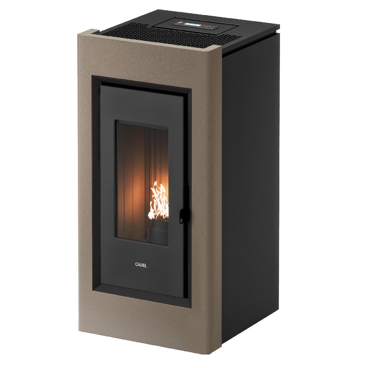PRINCE11 STUFA A PELLET AIR 10,5 KW LIGHT BRONZE