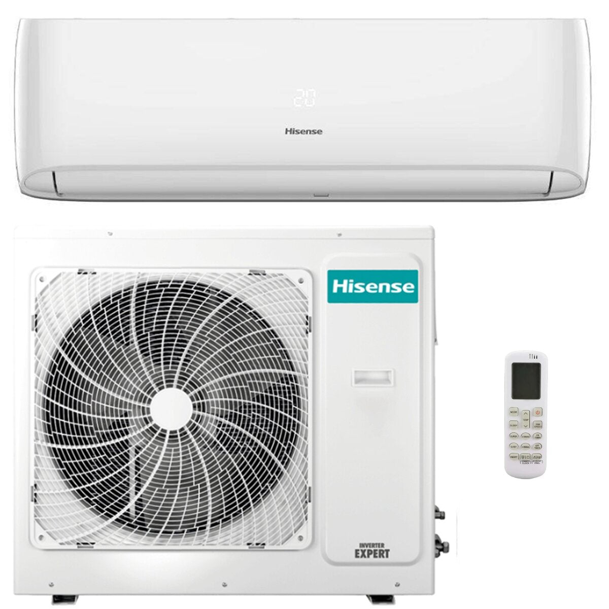 Hisense Neue Easy Smart Klimaanlage 24000 BTU R32 Inverter Wi-Fi A++