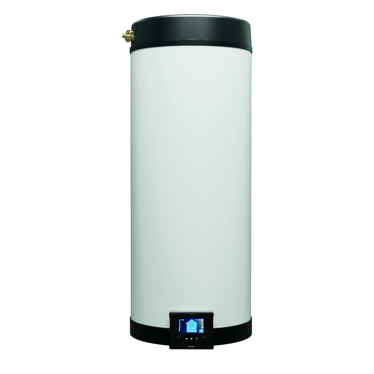 Daikin Multi+ dual split air conditioning and domestic hot water system - Emura 3 white internal units 9000+12000 BTU - 90 l tank
