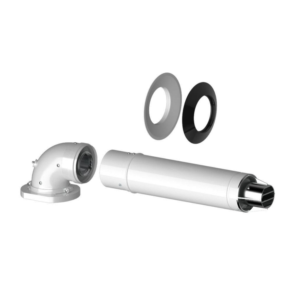 Bosch AZ 389 coaxial flue kit Ø 60/100 mm horizontal 810 mm
