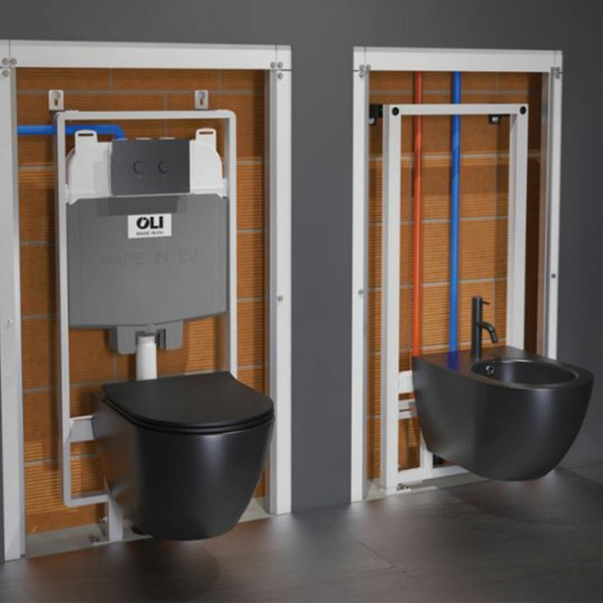 OLI OLI74 PLUS S80 SANITARBLOCK Einbau-Spülkasten für wandhängende Sanitärkeramik