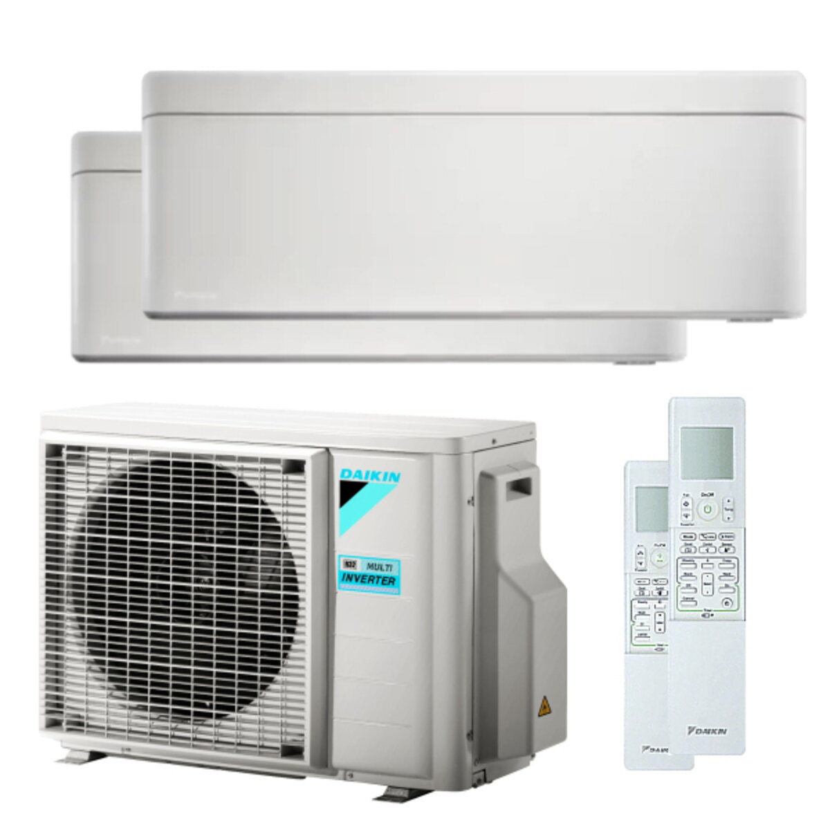 Daikin Stylish Dual Split 7000 + 18000 BTU Klimaanlage A +++ Wifi Außengerät 5,0 kW