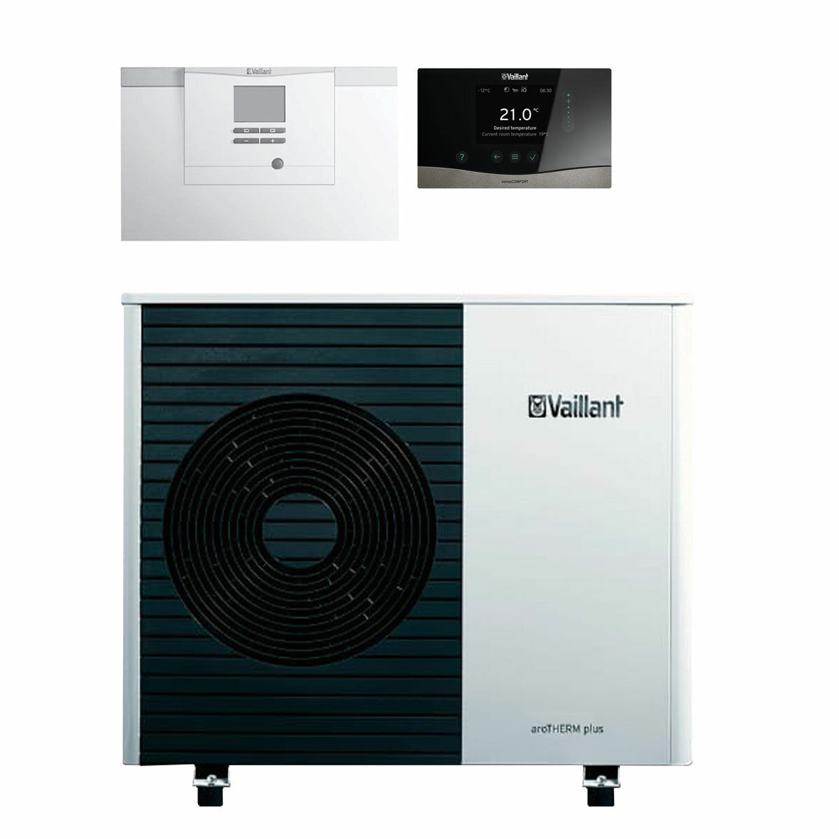 Vaillant aroTHERM plus VWL 85/6 air-to-water heat pump 8 kW 230 V single-phase monobloc R290 A++ high temperature
