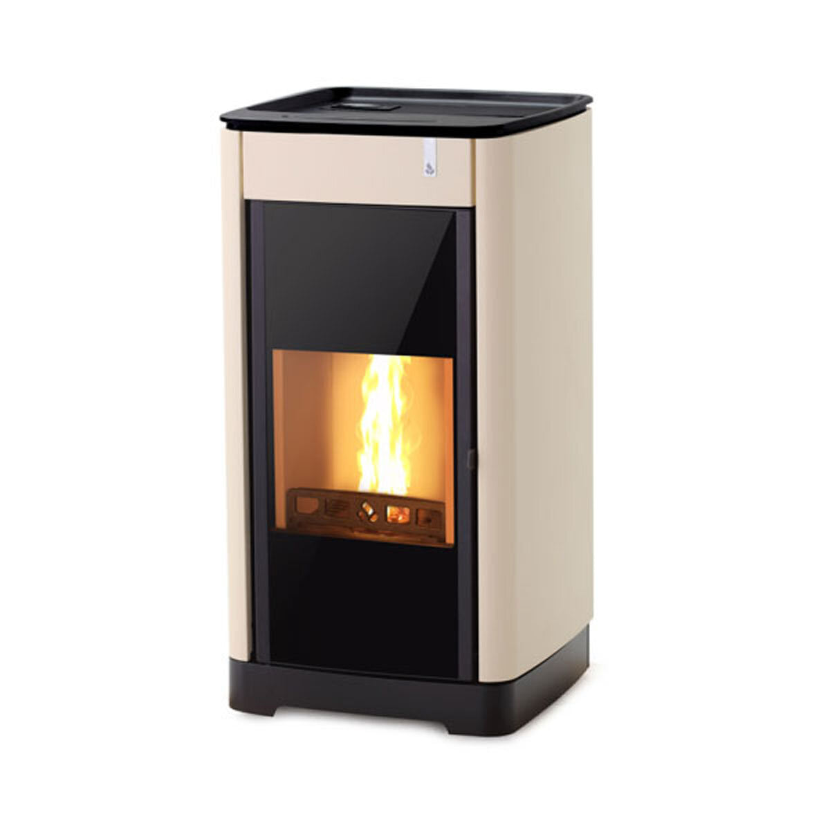 Girolami Furni 18 Elfenbein-Mehrstoffofen, 18 kW, Wasserkraftanschluss + Warmwasserset