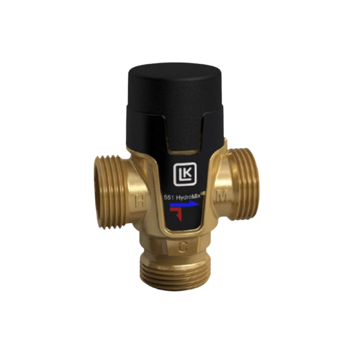 Maxiflame LK 551 HydroMix F G1 Thermostat-Umschaltventil 42-52°C