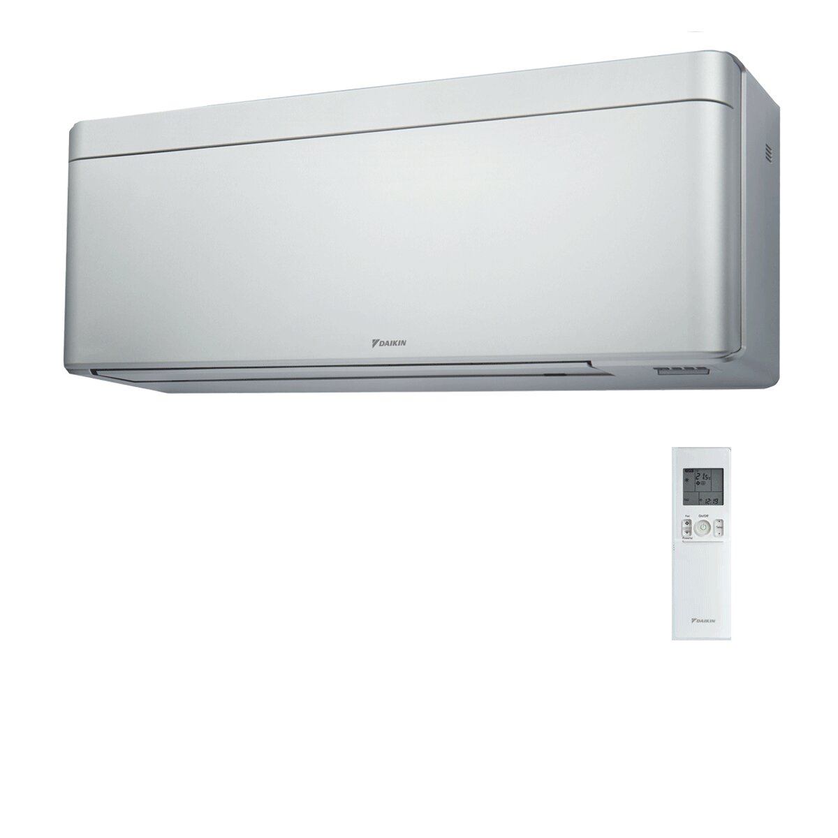 Daikin Stylish Silver trial split air conditioner 9000+12000+18000 BTU inverter A++ wifi external unit 7.8 kW