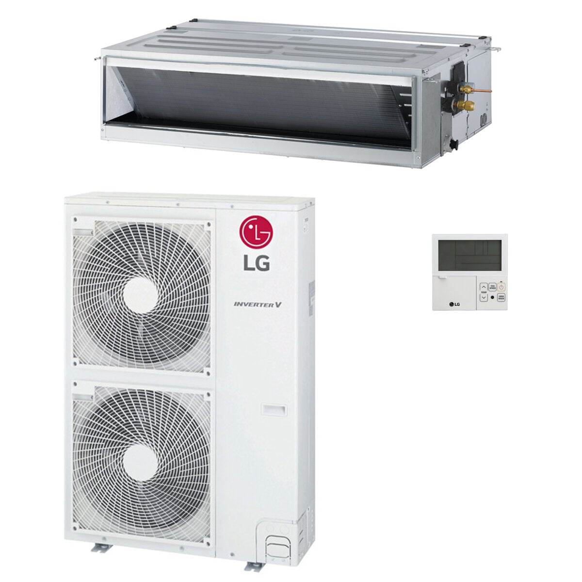 Climatiseur gainable LG UM Standard 36 000 BTU R32 Inverter A+/A - HAUTE DÉBIT