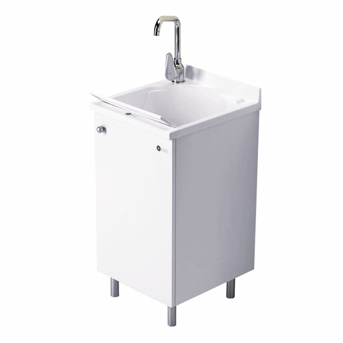 Wash basin Arredamenti Montegrappa Look One 45x50 cm Dx