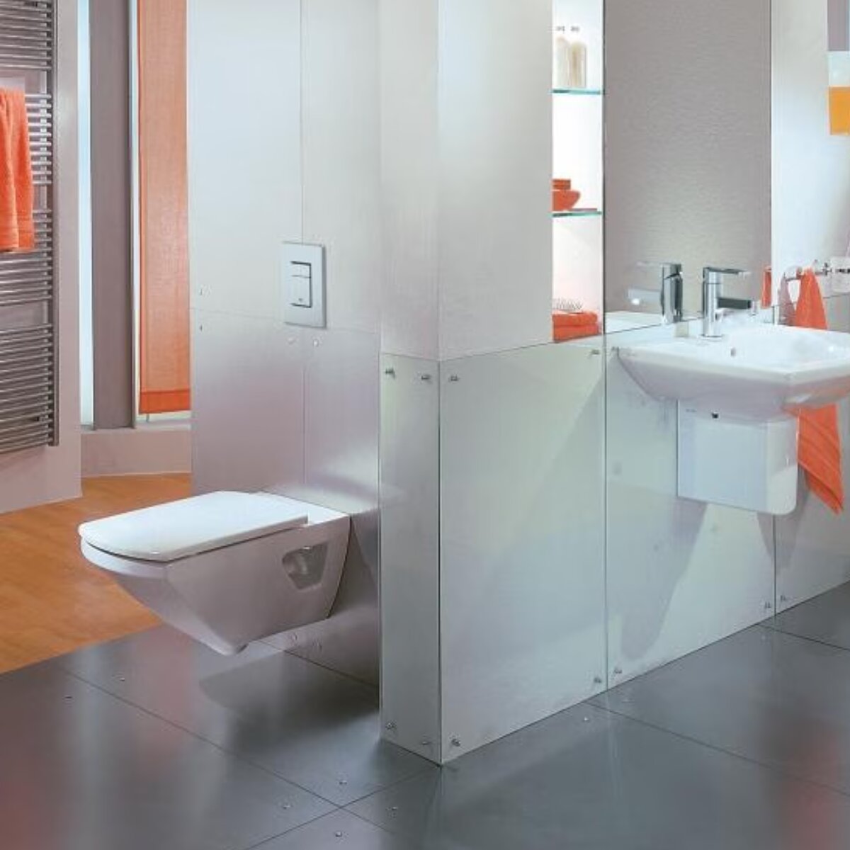 Grohe Skate Cosmopolitan Chrome WC Plate
