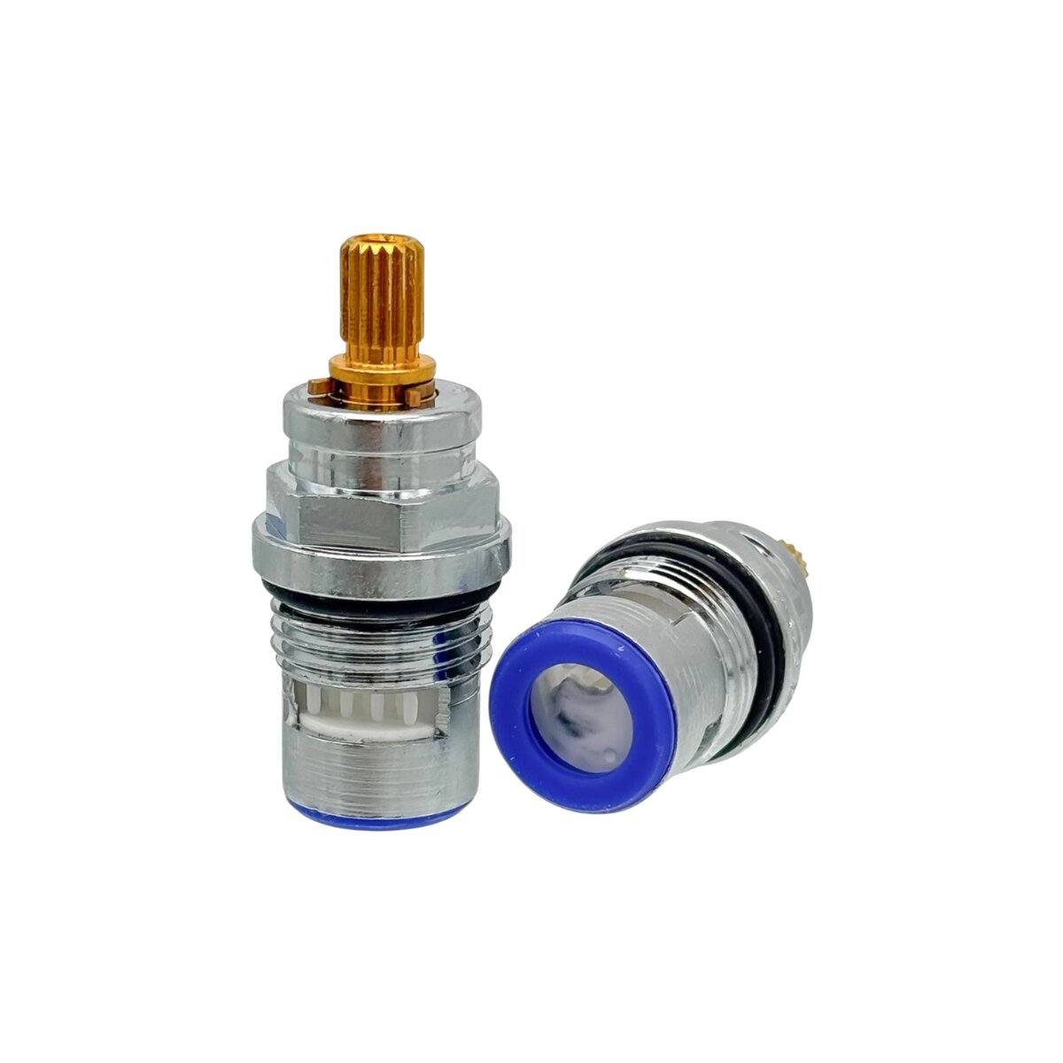 Zucchetti R9742P.9501 Keramikventile – Paar 1/2” DX/SX (½ Umdrehung)