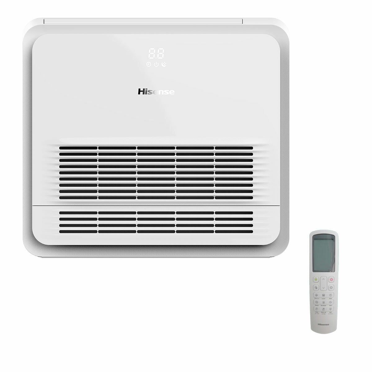 Hisense Console AKT dual split air conditioner 9000+12000 BTU inverter A++ outdoor unit 5 kW