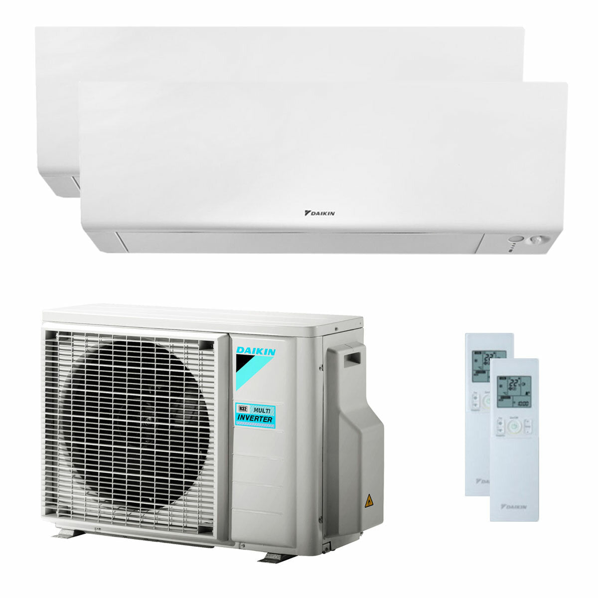 Daikin Perfera Wandklimagerät Dual Split 5000 + 5000 BTU Inverter A +++ WLAN Außengerät 4,0 kW