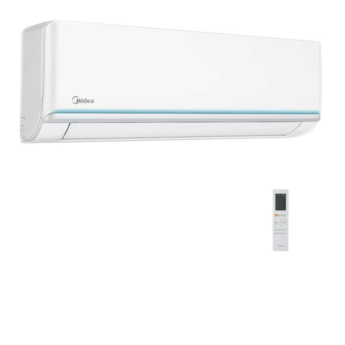 Midea Evolution Dual-Split-Klimaanlage 18000+18000 BTU Wechselrichter Eine Außeneinheit 12,3 kW 