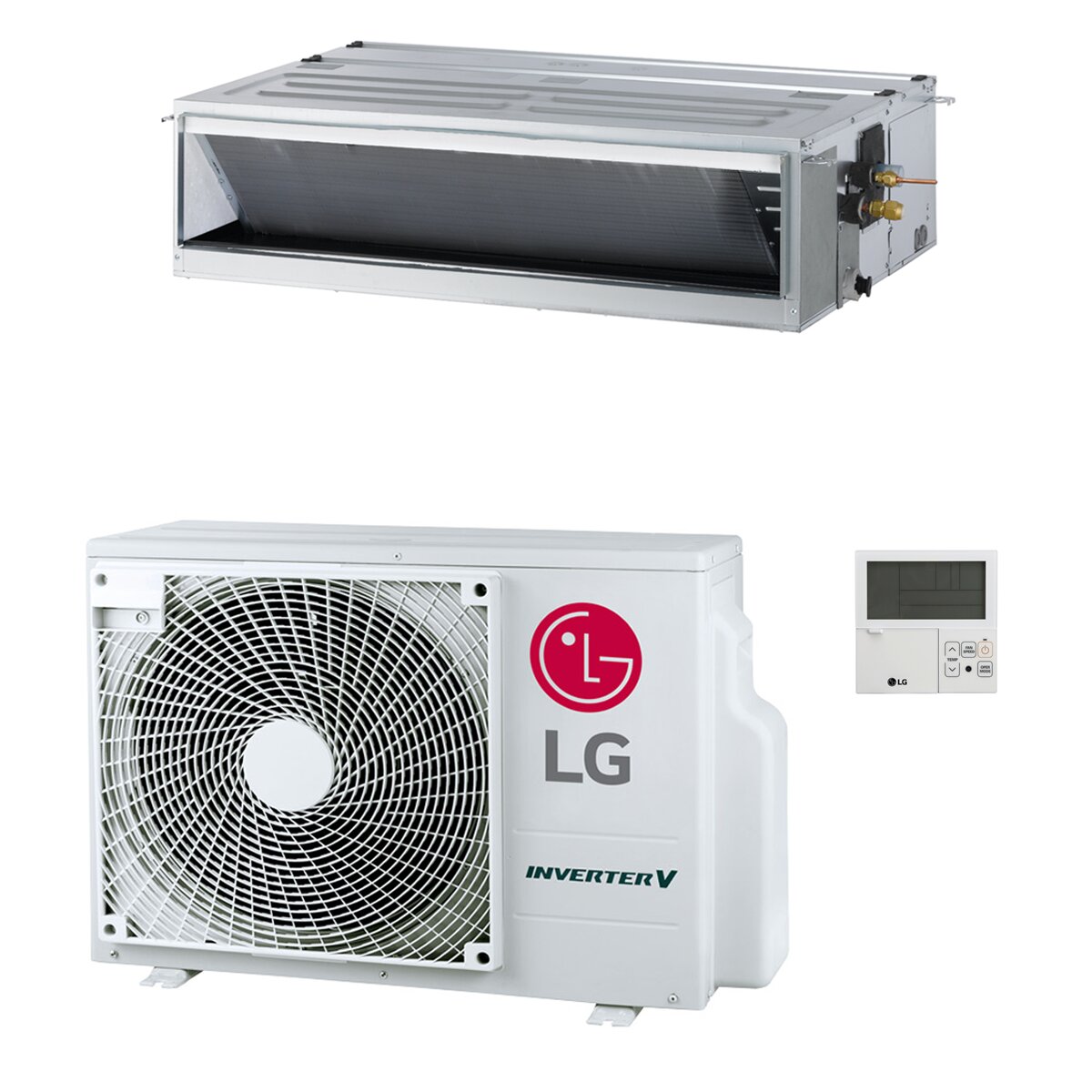 Climatiseur gainable LG CM Compact 18 000 BTU R32 Inverter A++/A - HAUTE DÉBIT