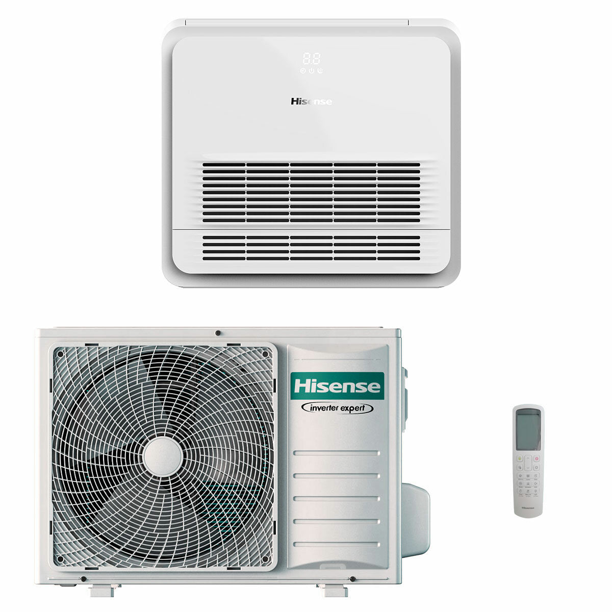 Hisense Console Climatiseur AKT 12000 BTU R32 Turbo Inverter A++