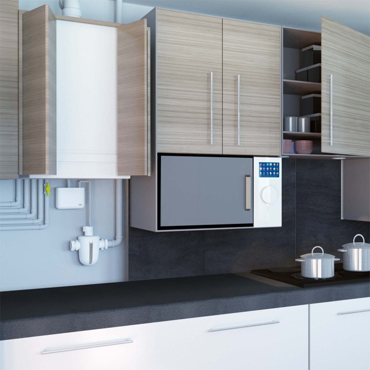 SFA Sanineutral Mini Acid Condensate Neutralizer for Condensing Boilers