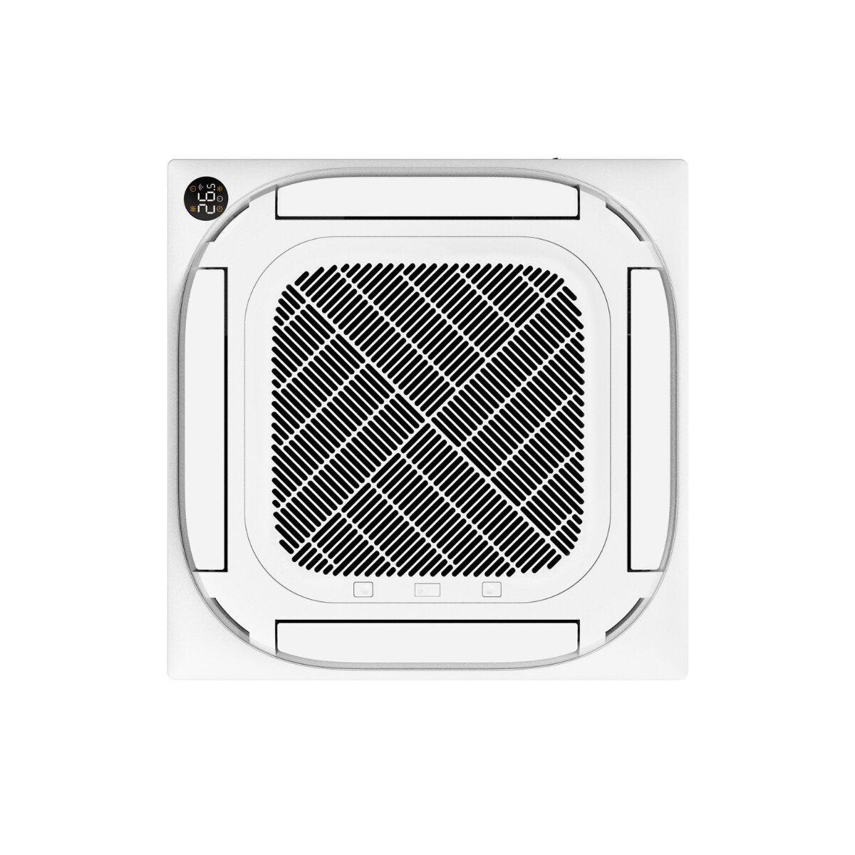 Clivet IBA1-Y 4-way compact cassette air conditioner, split 12,000+12,000+18,000 BTU inverter, A++ wifi, external unit, 10.5 kW