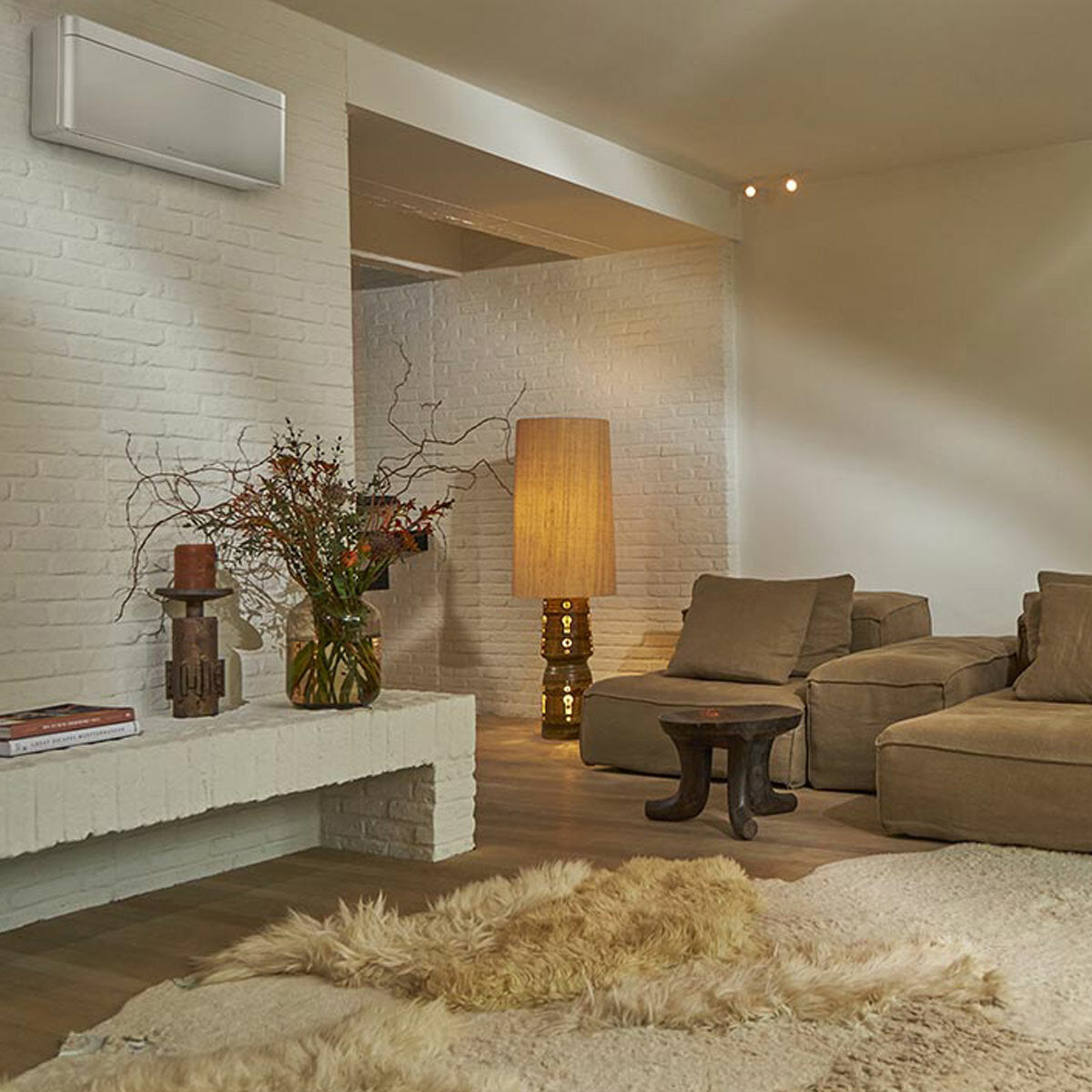 Daikin Stylish Silver climatiseur dual split 15000+15000 BTU inverseur A++ wifi unité extérieure 7,8 kW 